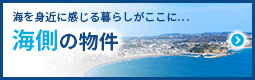 海を身近に感じる暮らしがここに… 海側の物件