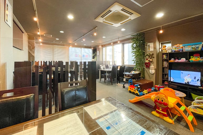 店舗3階打ち合わせスペース